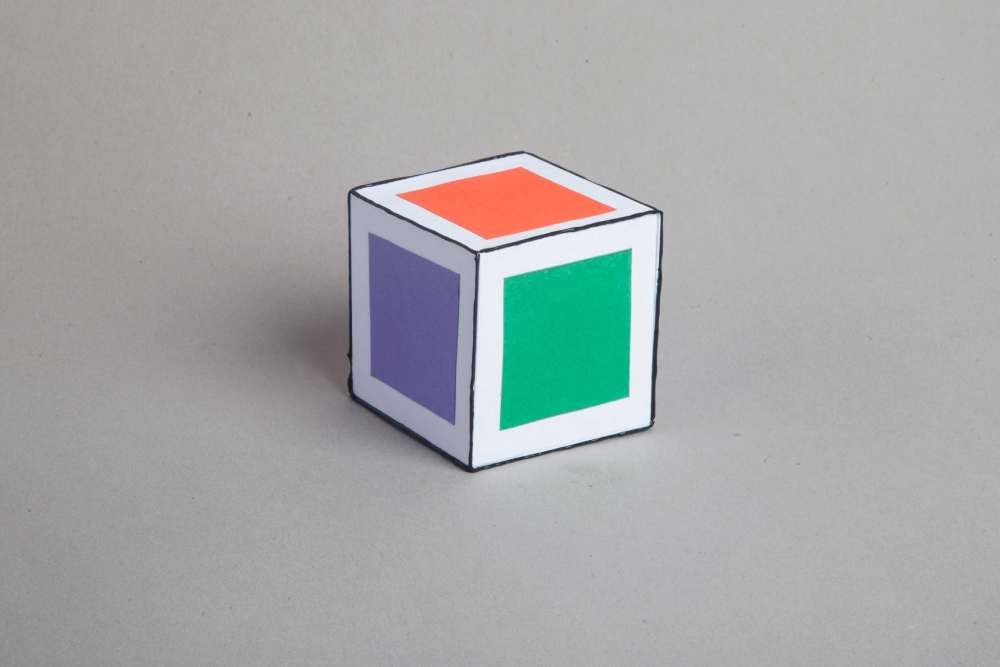 Make a Cube Box Paper Craft Activity