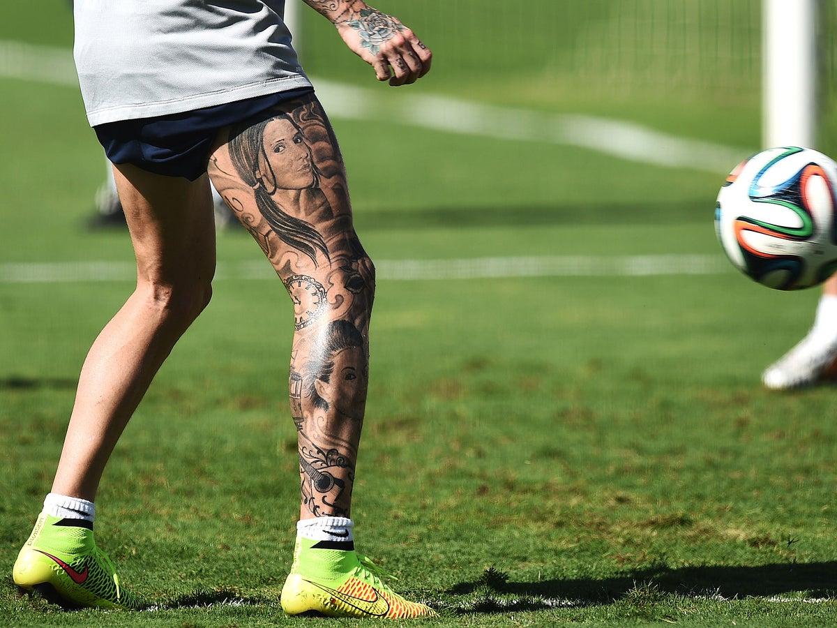 World Cup 2014: Mauricio Pinilla's crossbar-inspired tattoo was bad... but  who has the worst ink in Brazil? | The Independent | The Independent