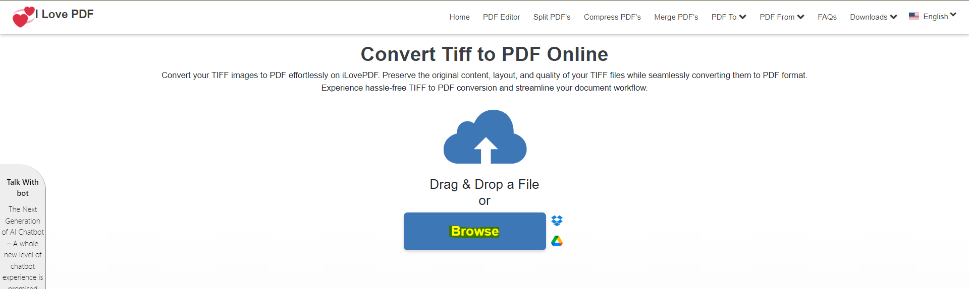 TIFF To PDF