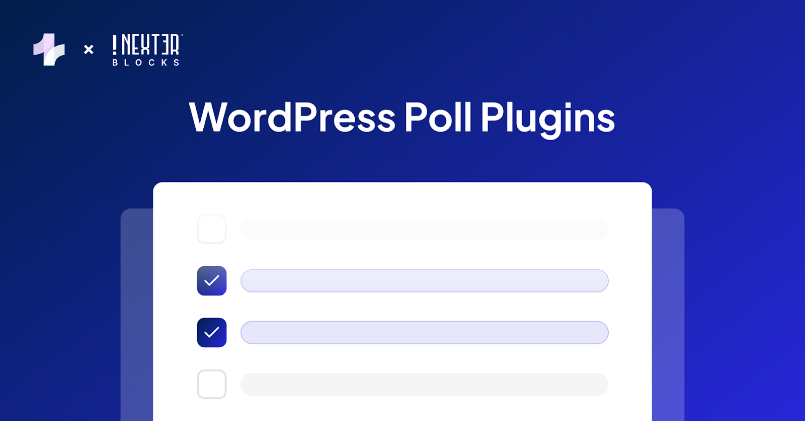 What are WordPress poll Plugins