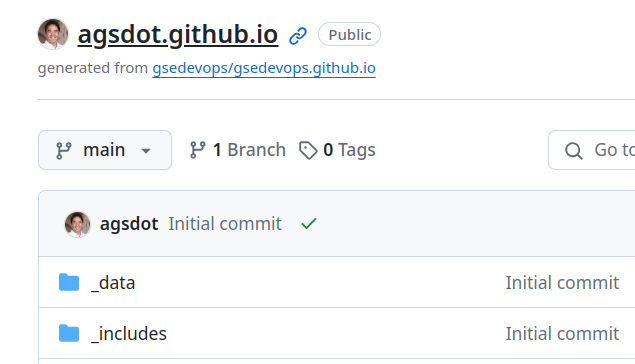 github screenshot