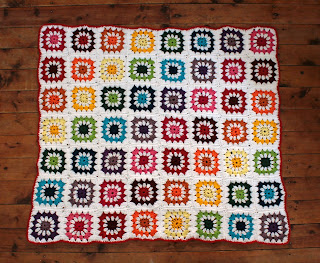 Crochet rainbow blanket patterns