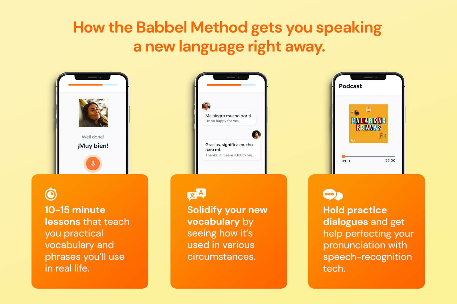 Babbel Methods