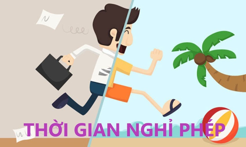 thời gian được nghỉ phép - dayoffvietnam