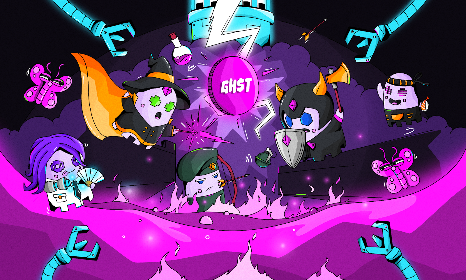 ​上新｜$GHST 的 1v1 决斗现已在Base上线！