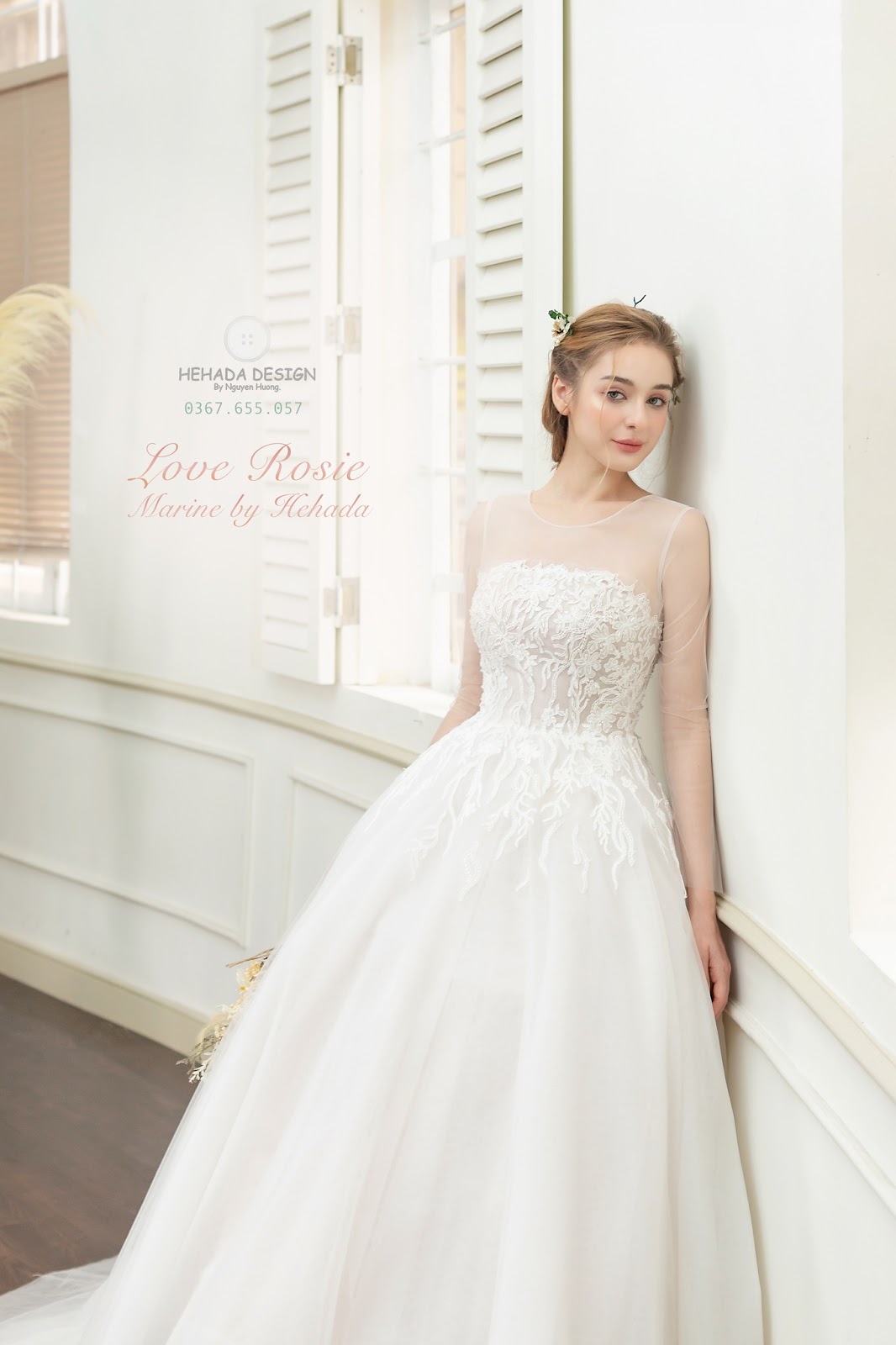 Váy cưới thiết kế Marine Dress cho nàng