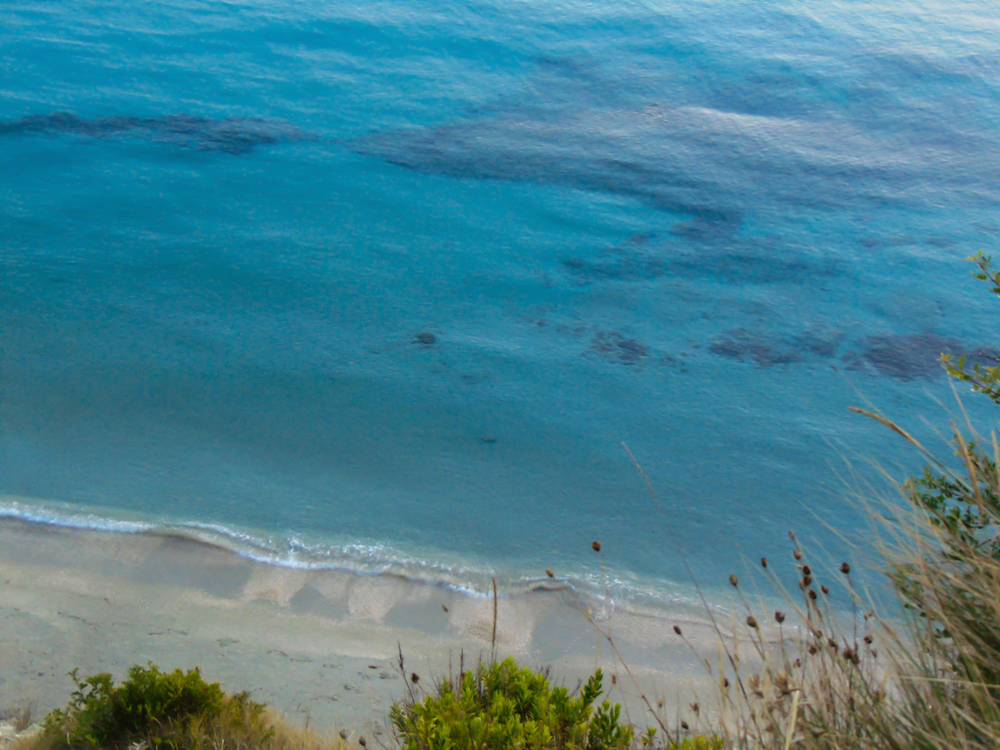 Durres beach from above