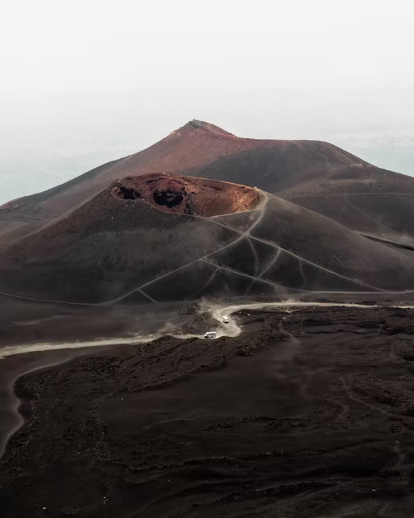 Le splendide volcan Etna
