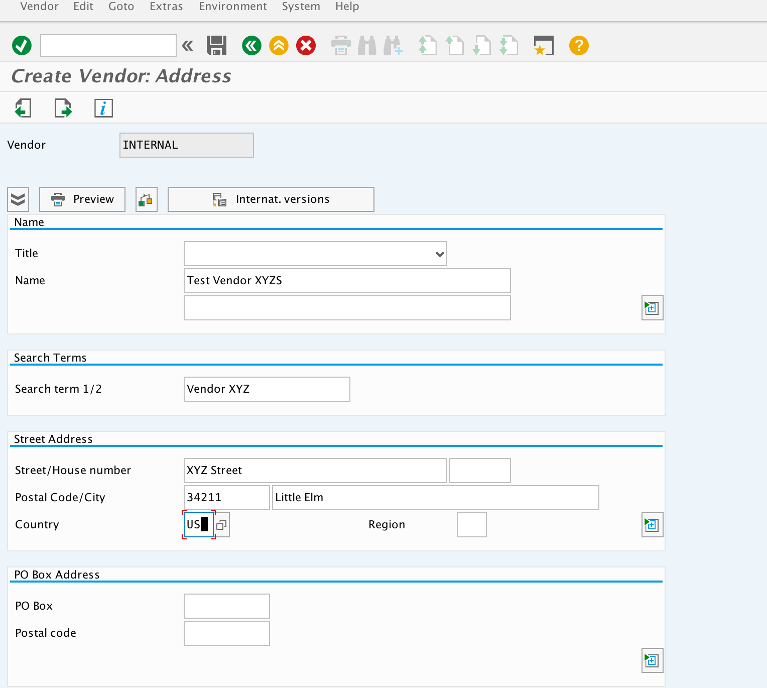 t code to clear vendor line master in sap