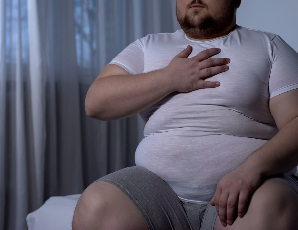The number one reason for sleep apnea is obesity. 