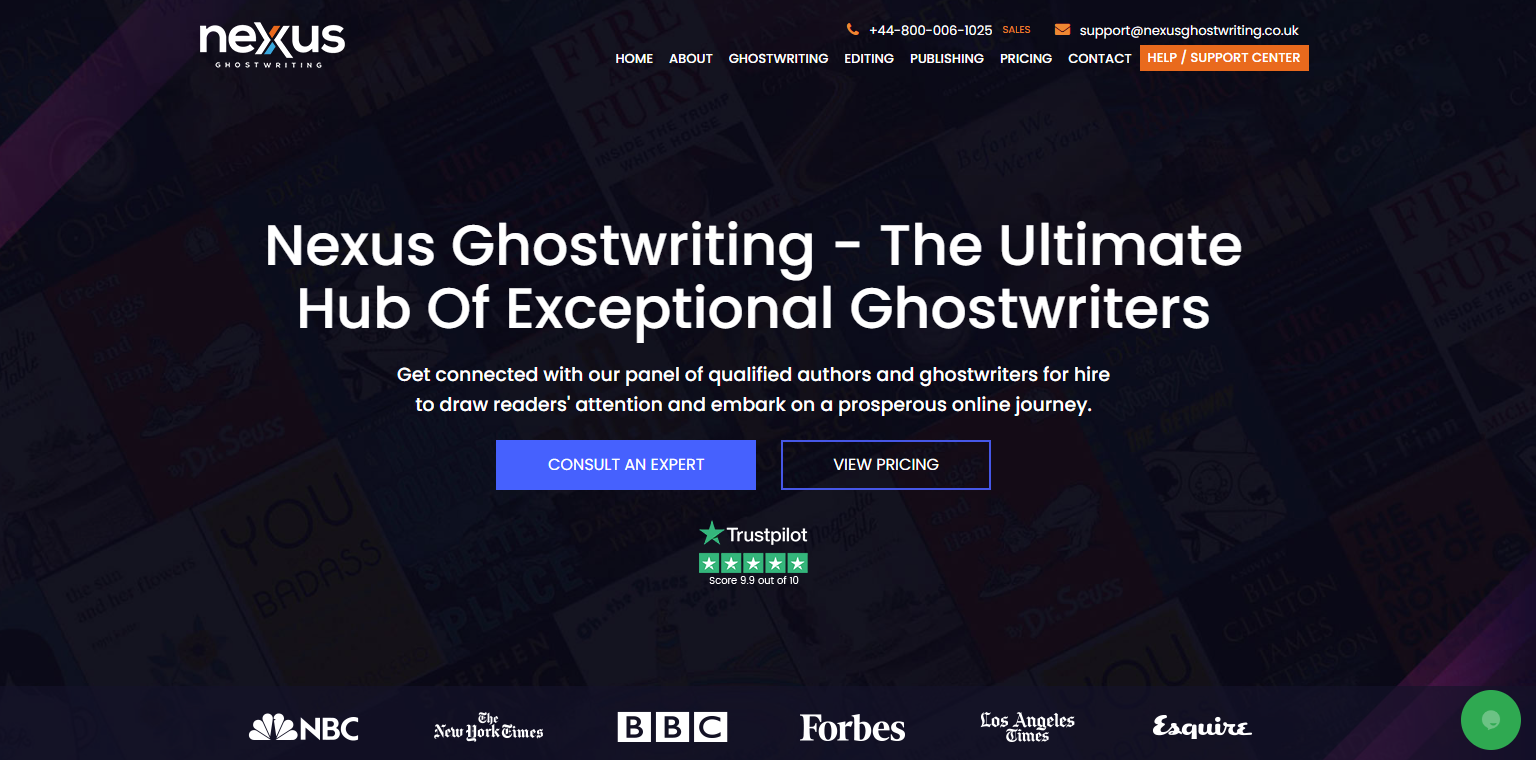 nexus ghostwriting