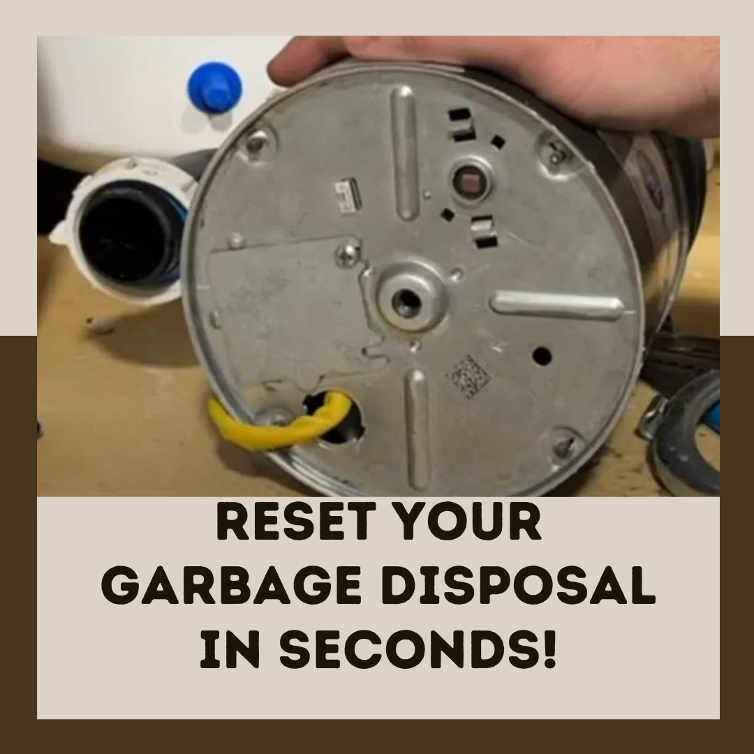 Garbage Disposal Reset Button