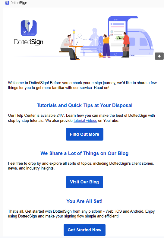 dottedsign email