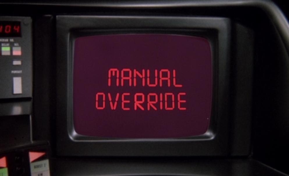 manual override