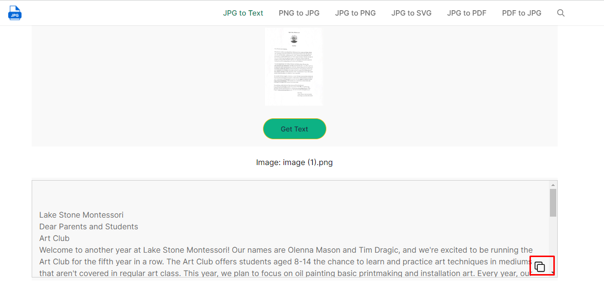 Ai jpg to text online 