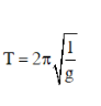 công thức tính Chu kì của con lắc đơn