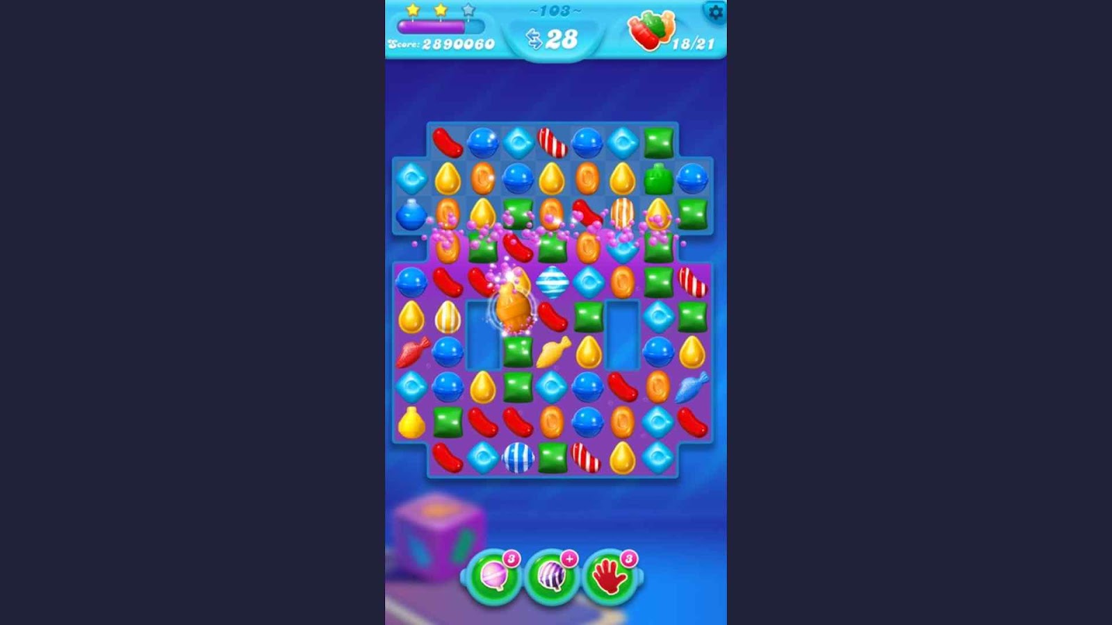 Candy Crush Soda Saga gameplay