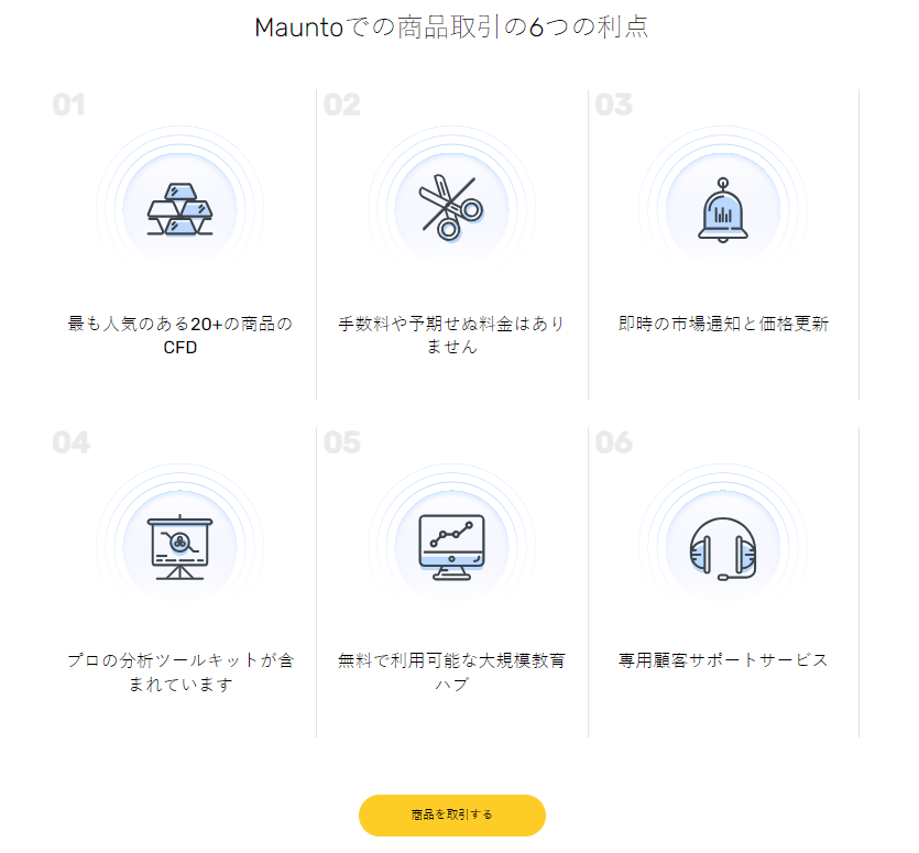 Mauntoでの商品取引の利点