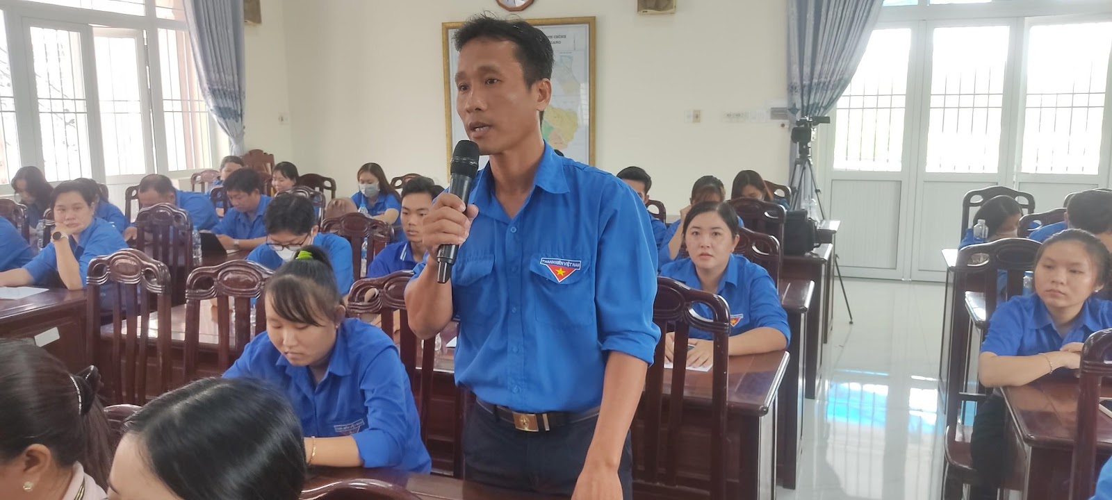 Phú Tân: Chương trình gặp gỡ, đối thoại giữa Chủ tịch Ủy ban Nhân dân huyện với thanh niên năm 2023