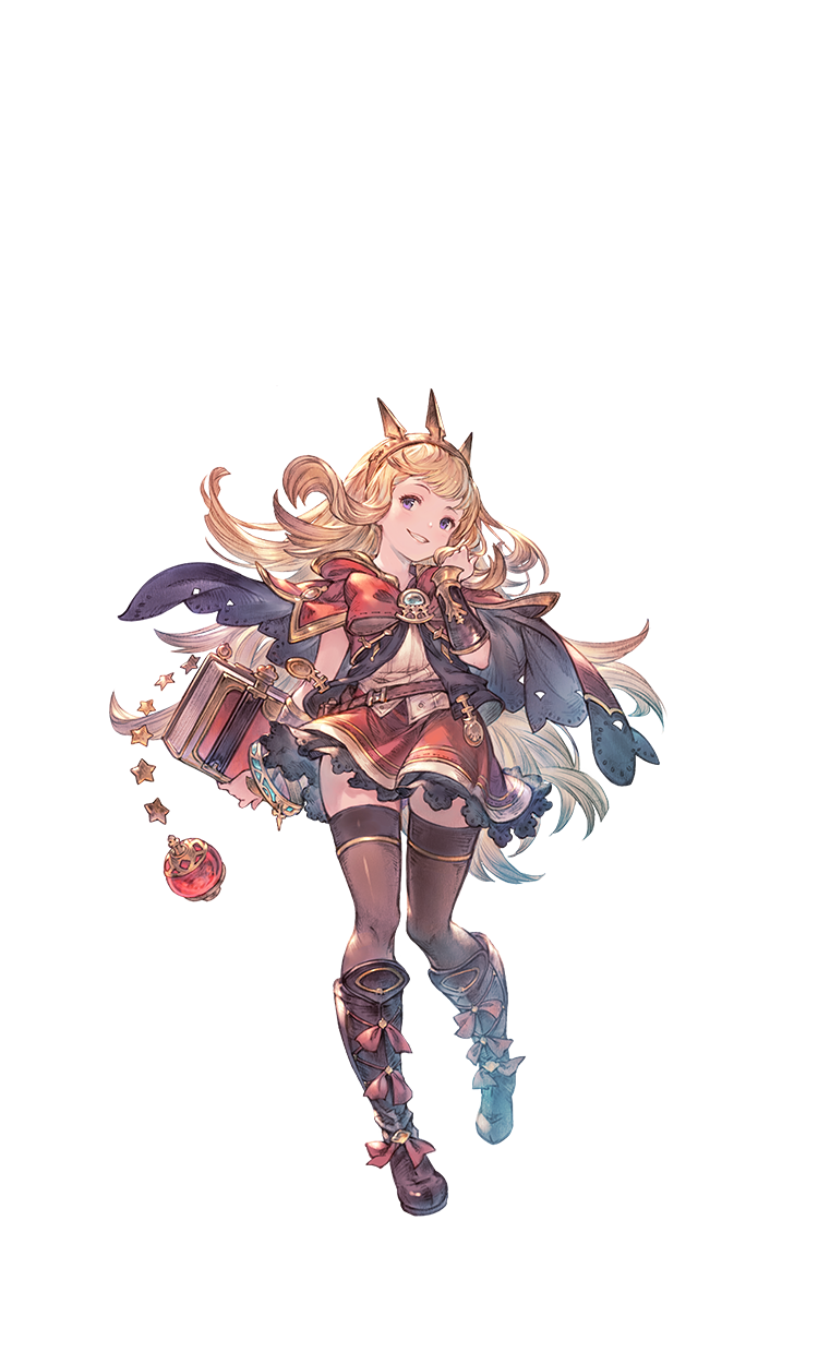 A promotional image of the character Caligostro from Granblue Fantasy: Relink. 