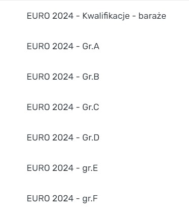 Obstawianie Euro 2024 - oferta zakładów