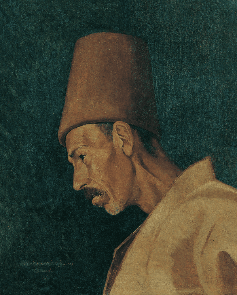 Kökenoğlu Rıza Efendi tablosu, Pera Müzesi, 1871.