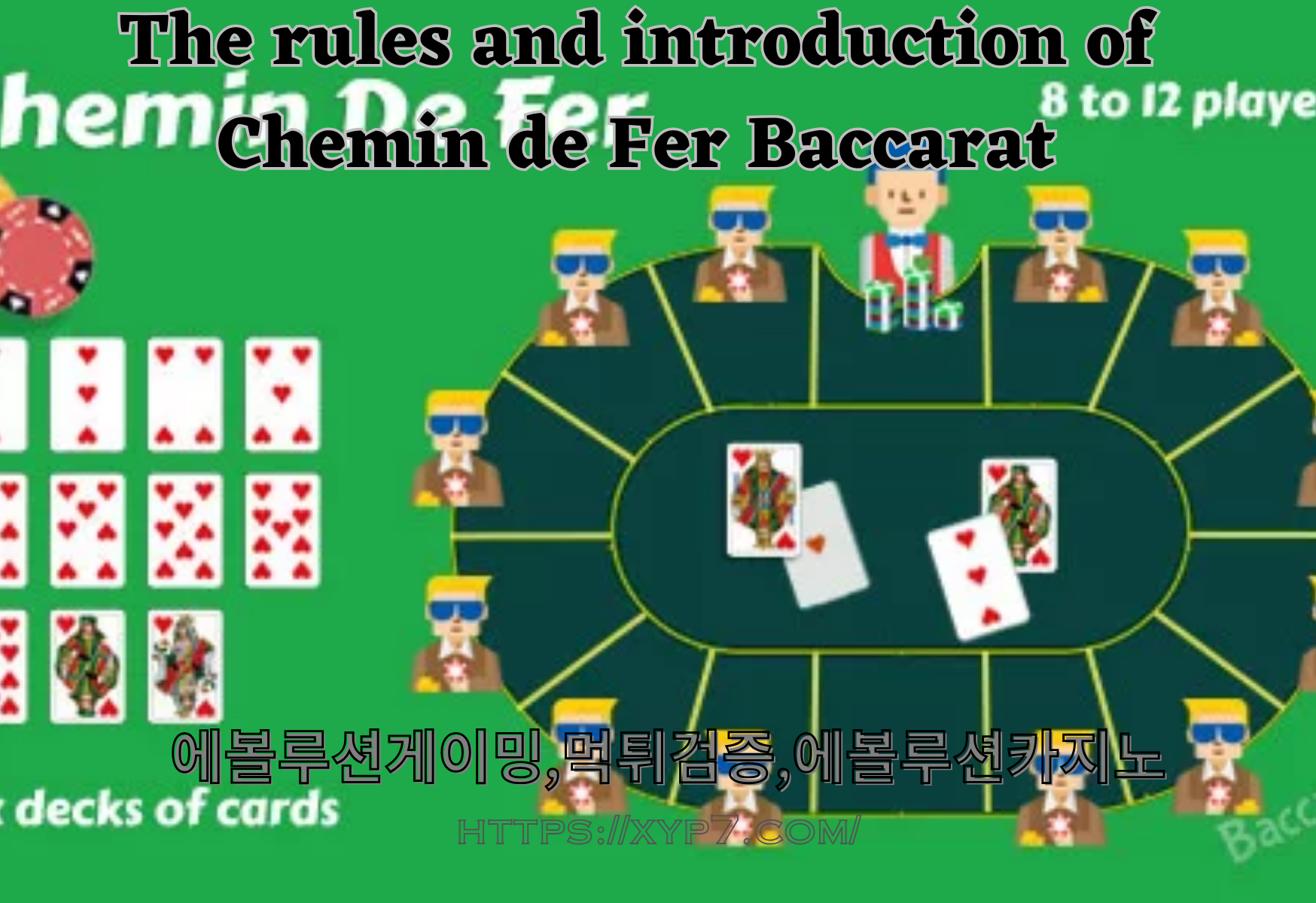 The rules and introduction of Chemin de Fer Baccarat