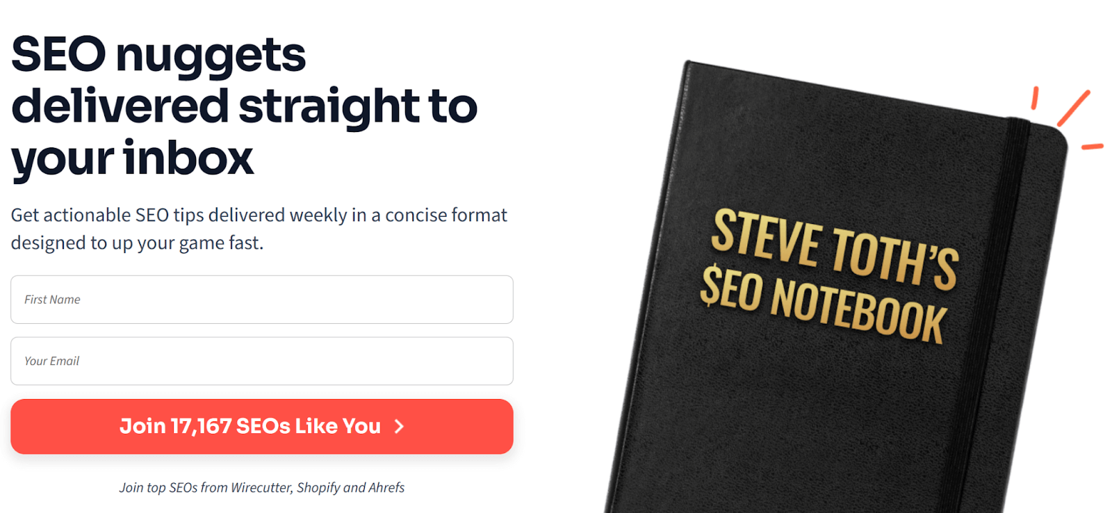 SEO Notebook by Steve Toth (Home Page)