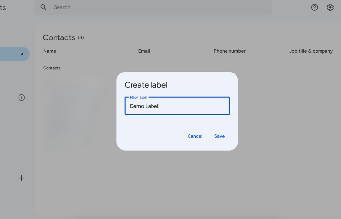 How to create a group in Gmail