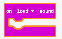 sound sensor microbit