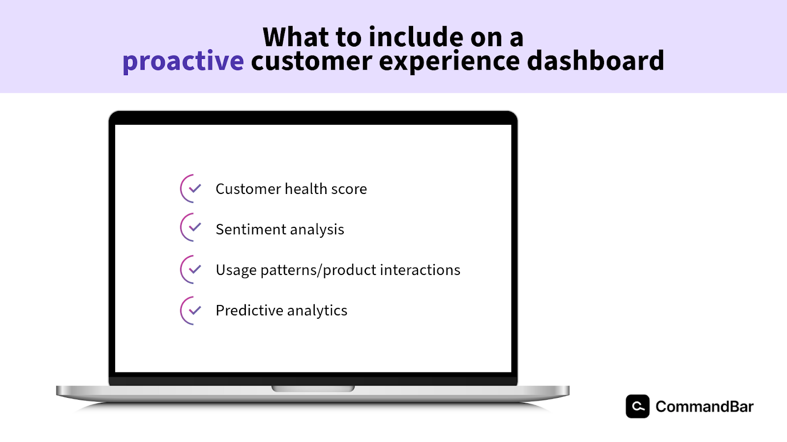 Proactive customer experience metrics