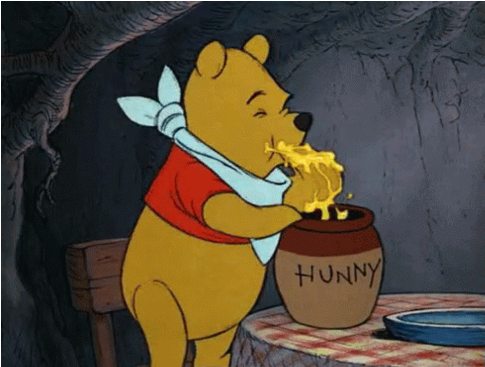 Identifying & Bypassing Responder Detections article by White Oak Security details tools used to set up honeypot broadcast requests and how to identify these bait requests to continue poisoning broadcast traffic undetected. Image of winnie the Pooh digging in a honeypot