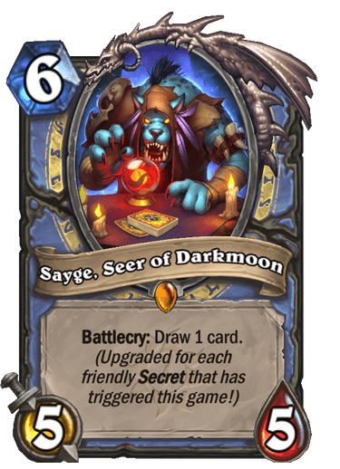 Sayge, Seer of Darkmoon