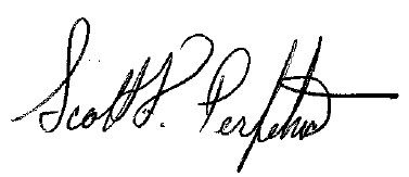 Scott Perfetuo signature