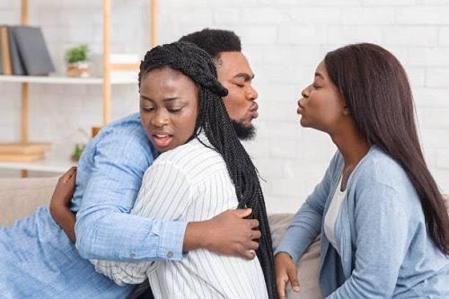 Drama As Wife Flogs Side Chick After Catching Her With Husband