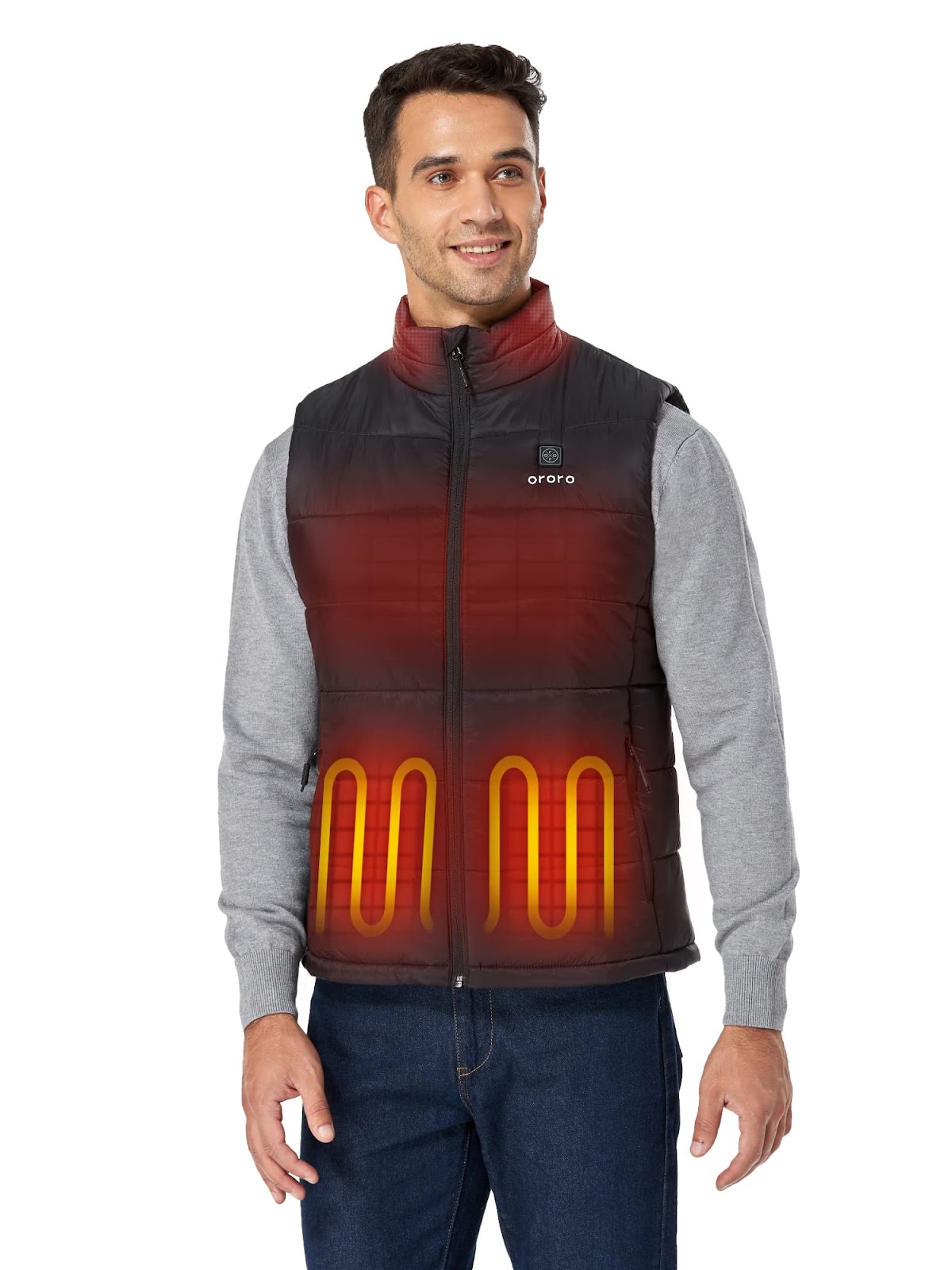ORORO Men's Heated Vest