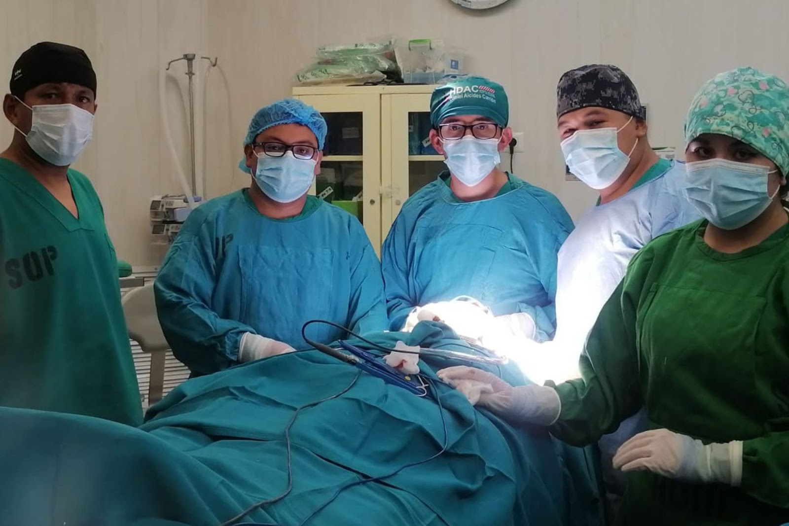 Intervención quirúrgica se practicó en el Hospital Regional Daniel Alcides Carrión de Pasco. Foto: ANDINA/Minsa