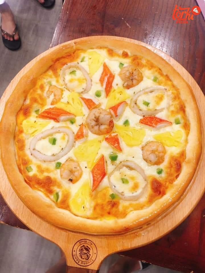 Làm pizza bò thơm ngon 