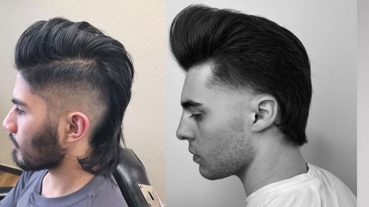 Kiểu tóc Pompadour mullet