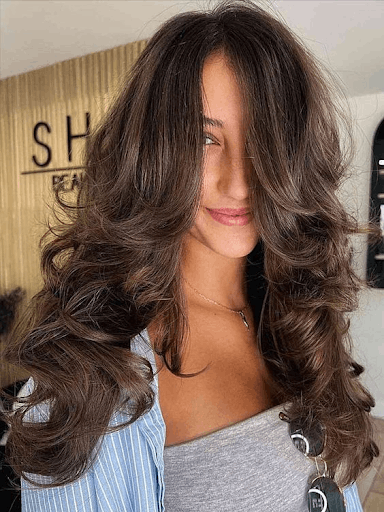 Soft Messy Butterfly Long Haircut Style