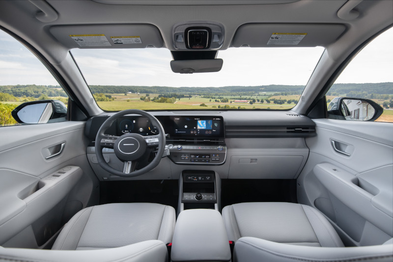  interior hyundai kona 2024