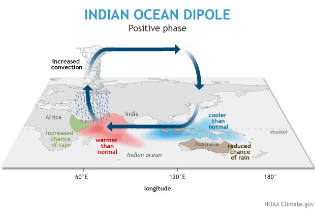Indian Ocean Dipole (IOD) 