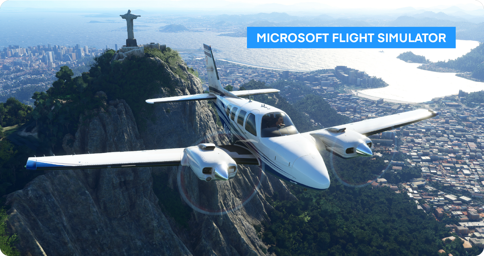 Microsoft Flight Simulator screenshot.