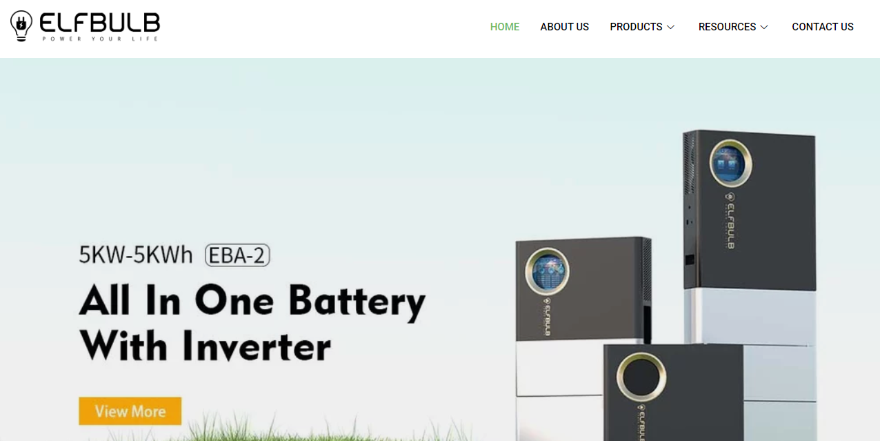 Elfbulb Power is the leading energy storage company and lithium battery manufacturer
