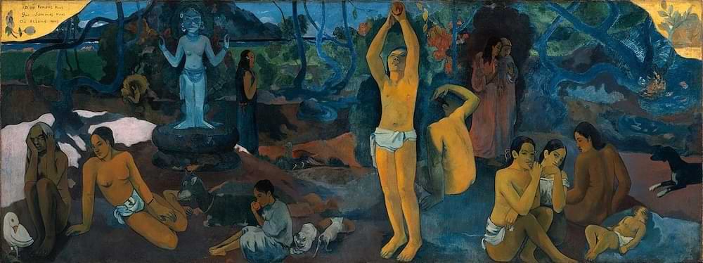 Where do we come from? Who are we? Where are we going? by Paul Gauguin, 1897