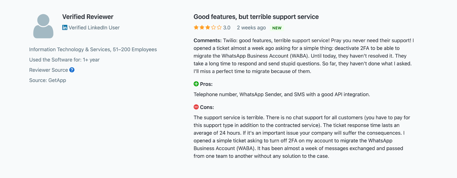 Twilio customer testimonial
