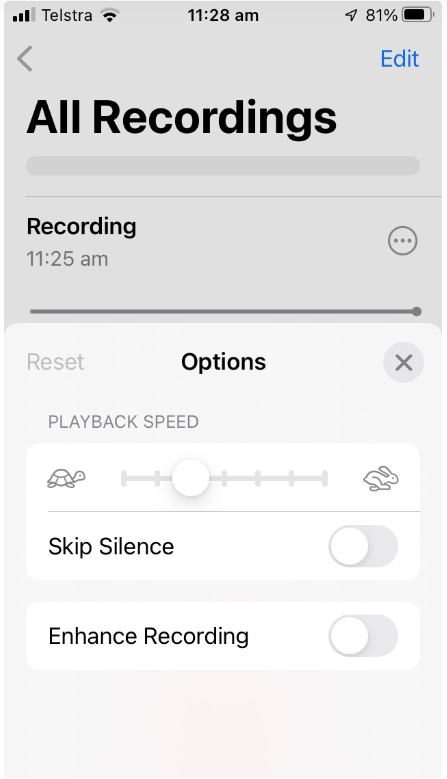 Steps to Do Audio Recording Using Voice Recording App on iPhone