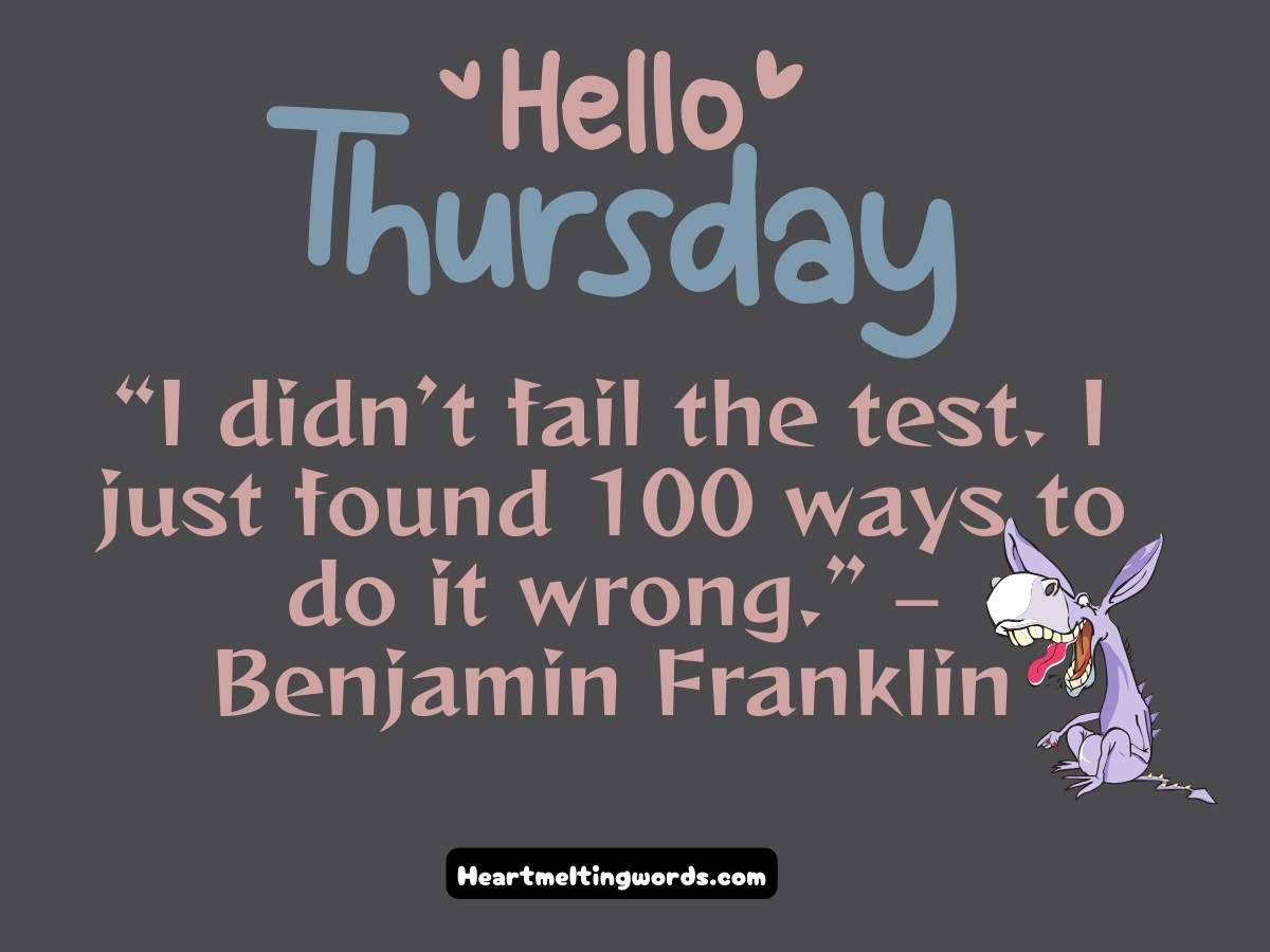 happy Thursday quotes funny