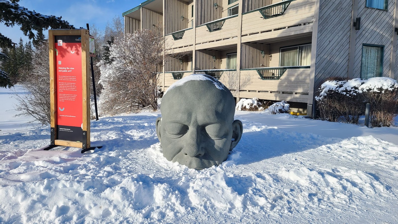 The Big Head on Policeman's Creek Trail