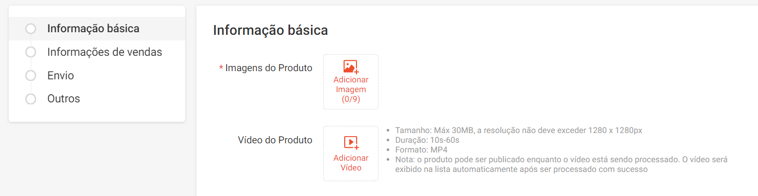 como cadastrar produtos na shopee	
